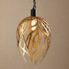 Golden Foliage Pendant Light