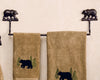 Kodiak Bear Cast Towel Bar - 16 Inch