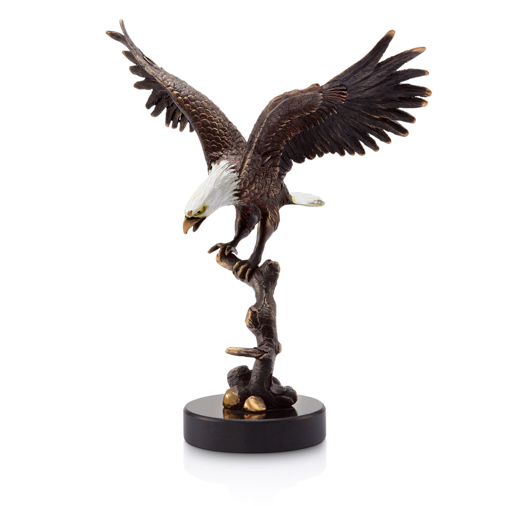 Eagle on Branch Statue - OUT OF STOCK UNTIL 08/25/2026