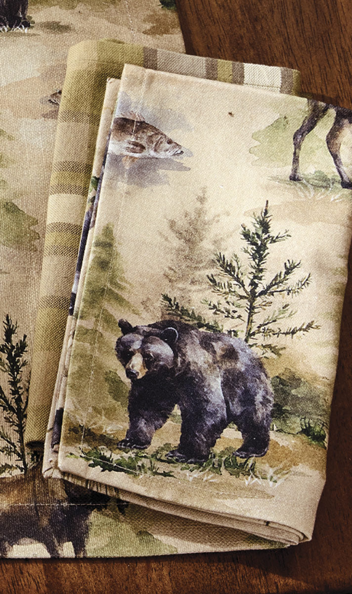 Mountain Escape Napkin - Set of 4
