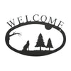 Timber Wolf Welcome Sign