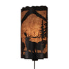 Elk Scene Panel Sconce