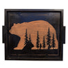 Bear Forest Silhouette Tray