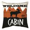 Woodland Living Indoor/Outdoor Pillow - Moose