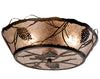 Pinecone Flush Mount