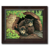 Personalized Bear Cubs Framed Print
