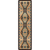 Tribal Turquoise Rug - 2 x 8