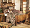 Barnwood Bear Carvings Bed - Cal King