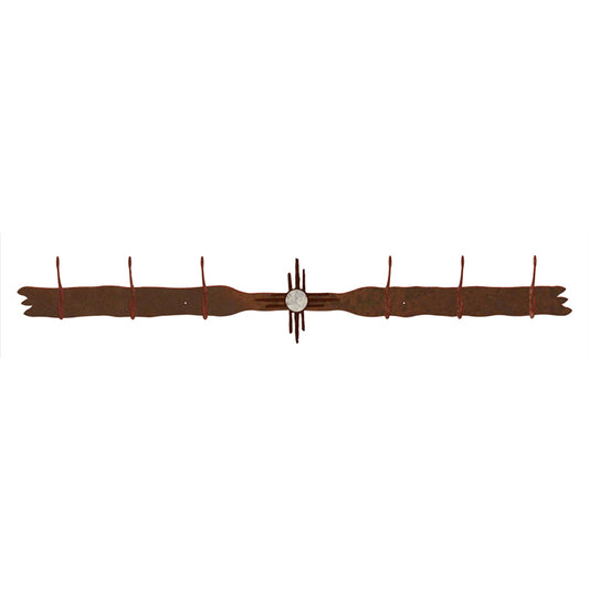 New Mexico Sun 6 Hook Coat Rack