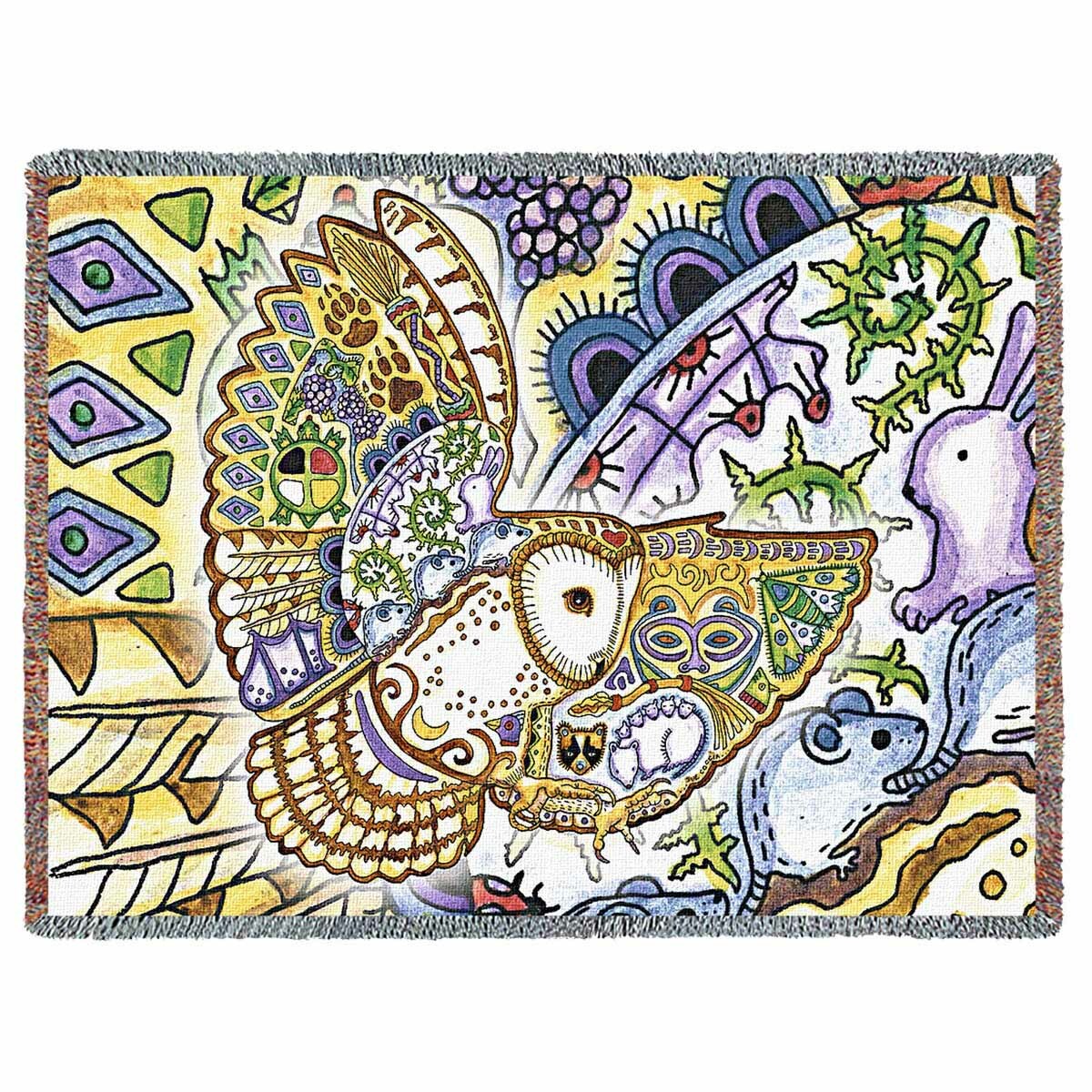 Barn Owl Blanket