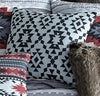 Gray Skies Geometric Accent Pillow - CLEARANCE