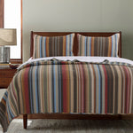 Desert Strata 3pc Quilt Bed Set - Full/Queen