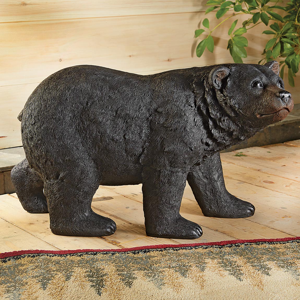 Black Bear Stroll Sculpture