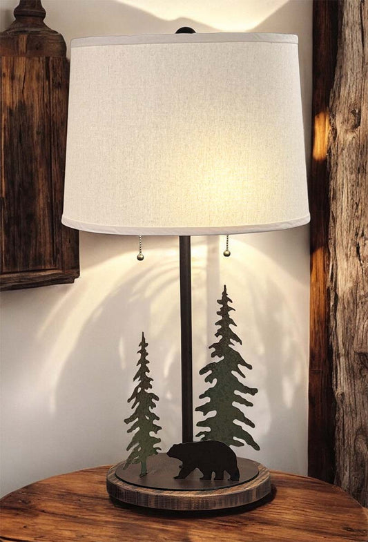 Grizzly Grove Table Lamp