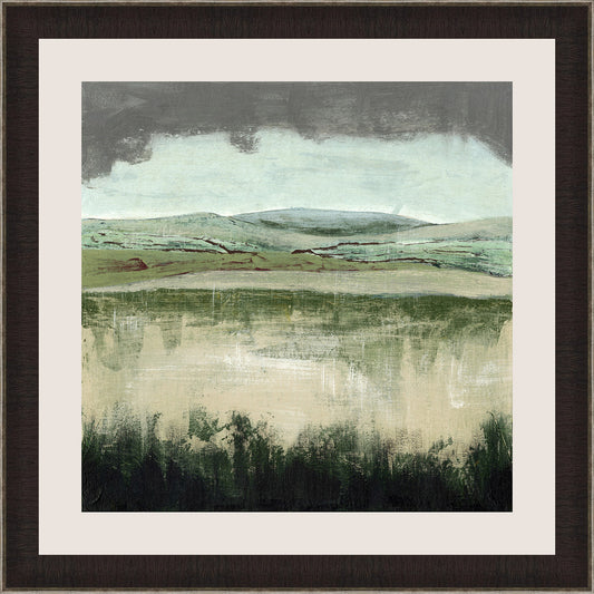 Hillside Retreat II Framed Print