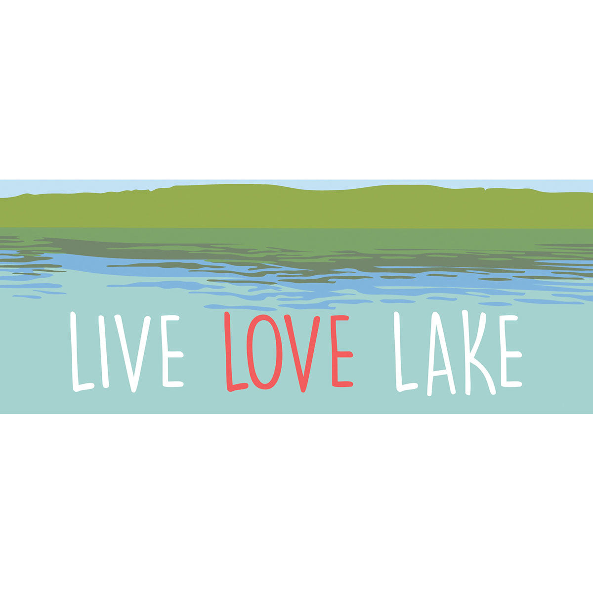 Lake Life Indoor/Outdoor Rug - 2 x 5