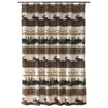 Wildlife Lodge Shower Curtain