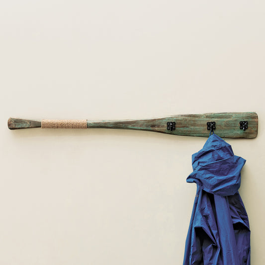 Canoe Paddle Coat Rack