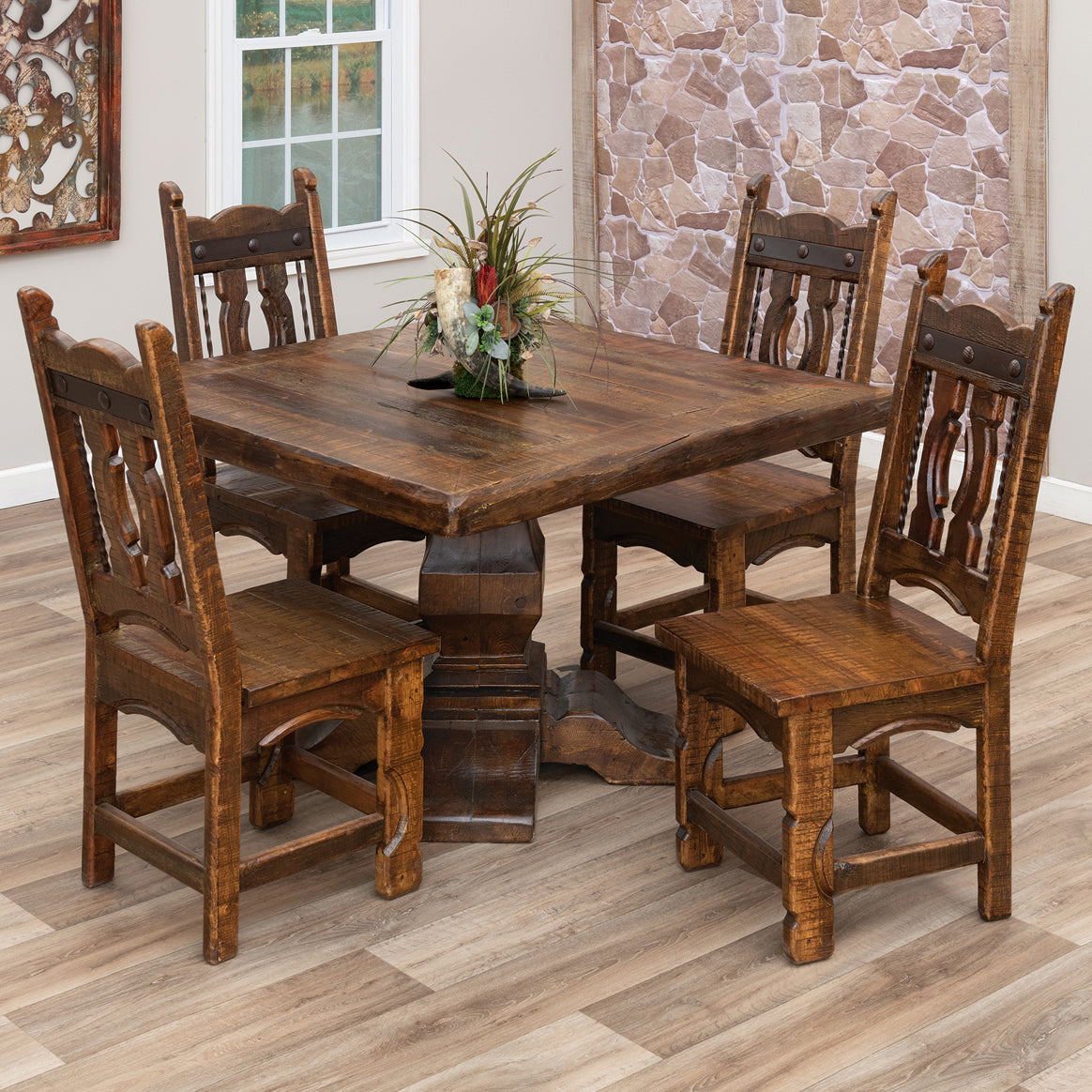 Whiskey Ridge Square Dining Table - Medium