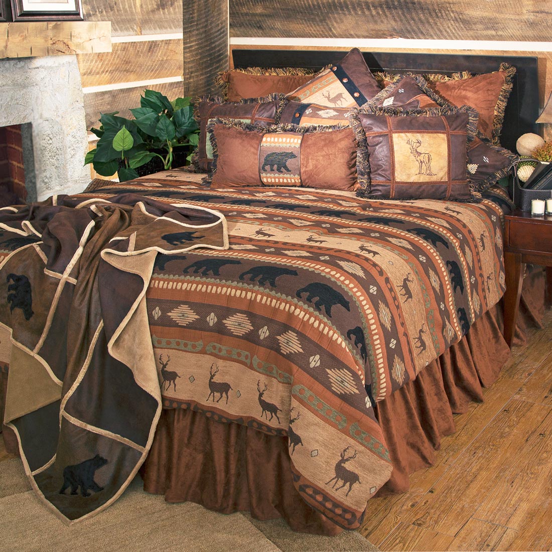 Autumn Trails Bed Set - King