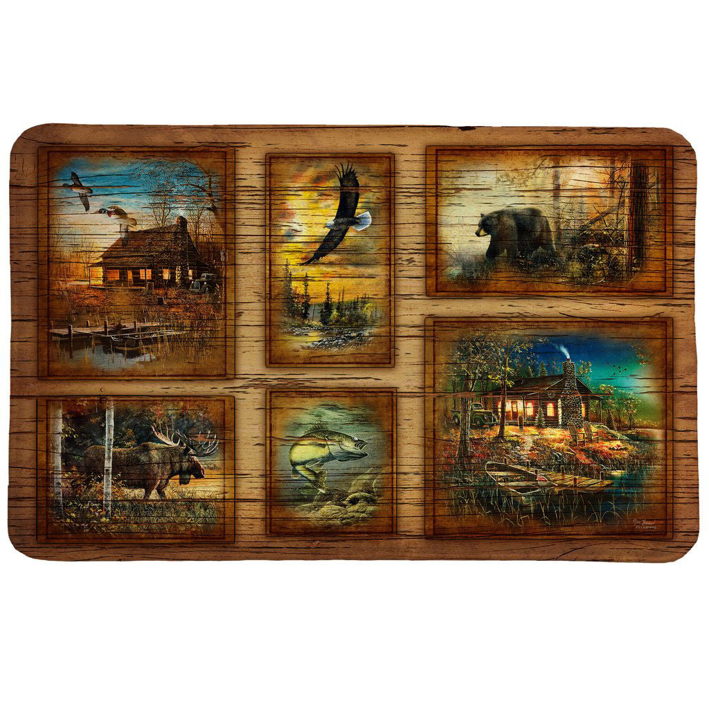 Cabin Animals Memory Foam Mat