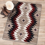 Crimson Vista Rug - 11 x 13