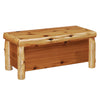 Log Blanket Chest