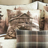 Wildlife Hideaway Cabin Pillow