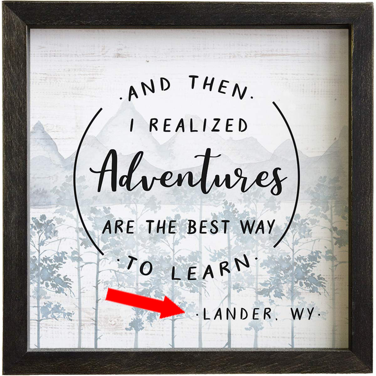 Then I Realized Personalized Wall Art