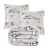 Ski Life Pillow & Throw Set (3pc)