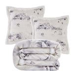 Ski Life Pillow & Throw Set (3pc)