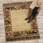 Western Ranch Rug - 5 x 7