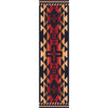 Rustic Cross Burnt Red Rug - 2 x 8
