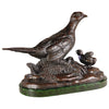 Hen Pheasant with Chick Sculpture