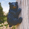 Climbing Bear Tree/Post Wall Hanging Sculpture