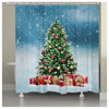 Snow and Tree Shower Curtain