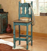 Turquoise Santa Fe Barstool - Set of 3