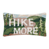 Hiking Adventure Hooked Pillow - OUT OF STOCK UNTIL 07/16/2026