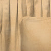 Tan Sponged Gathered Bedskirt - Twin