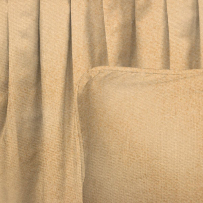Tan Sponged Gathered Bedskirts