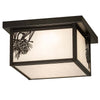 Colorado Pine Flush Mount Ceiling Light