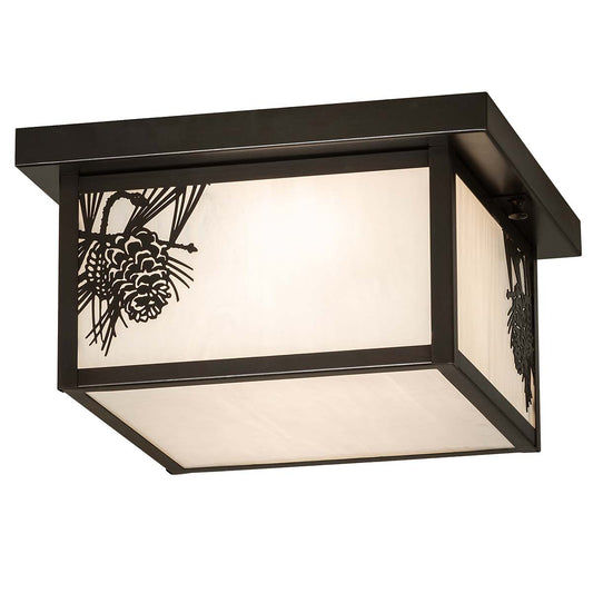 Colorado Pine Flush Mount Ceiling Light