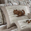 Woodland Birch Chipmunk Pillow