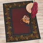 Pinecone Garden Crimson Rug - 2 x 3