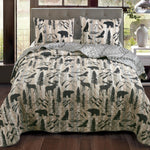 Winter Forest Quilt Bed Set - Queen