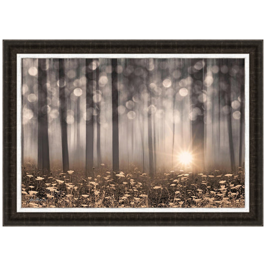 Misty Sunrise Canvas Art