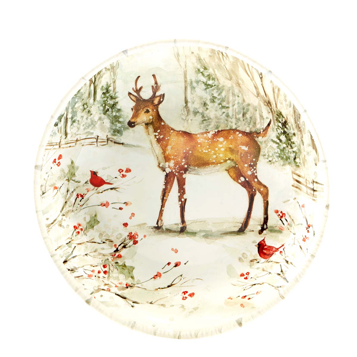 Winter Wildlife Soup Bowls - Set of 4