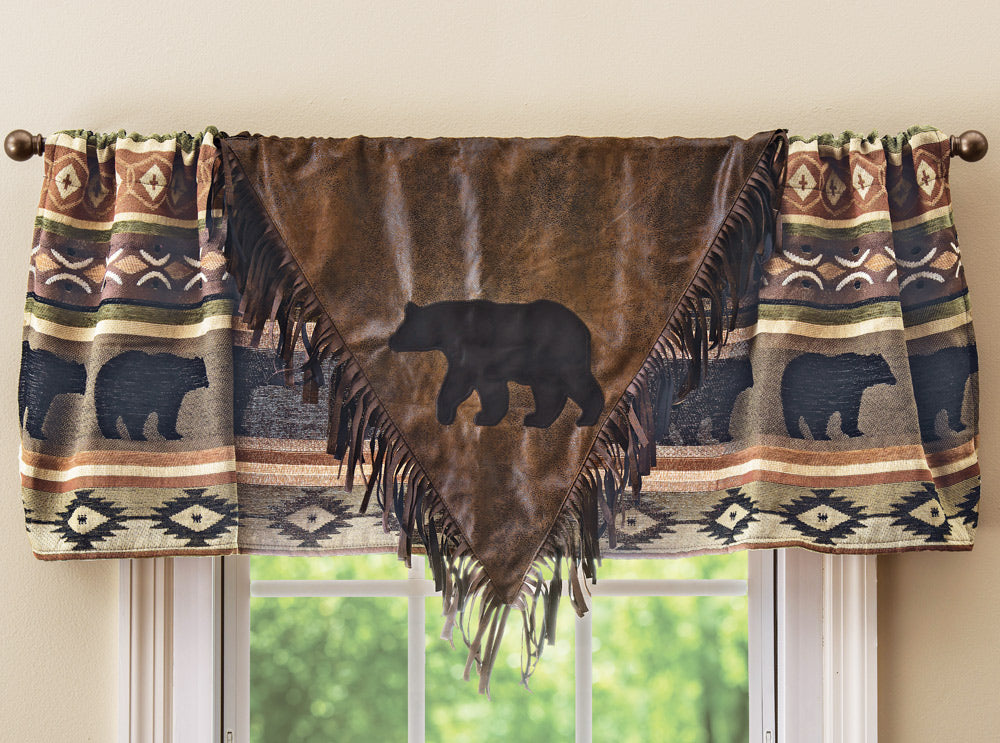 Timber Woods "V" Valance