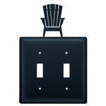 Adirondack Chair Double Switch Cover - OUT OF STOCK UNTIL 07/18/2026