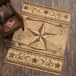 Lone Star Corral Rug - 5 x 7